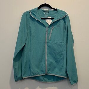 L.L. Bean No Fly Zone Teal Jacket